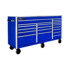 Load image into Gallery viewer, Proslat MCS 73&quot; Rolling Tool Chest with Work Surface - Blue 42210K