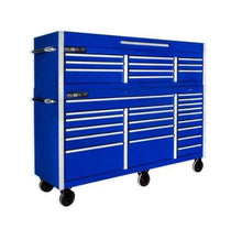 Load image into Gallery viewer, Proslat MCS 73&quot; Rolling Tool Chest Combo - Blue 42217K