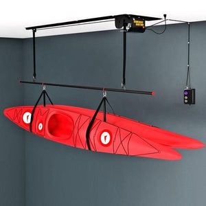 Proslat Garage Gator Dual Canoe & Kayak 220 lb Lift kit 66064K Garage storage lift is safe and a great storage solution. A bike wall mount that is heavy duty and customizable