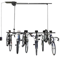 Load image into Gallery viewer, Proslat Garage Gator Eight Bicycle 220 lb Lift Kit 68221 Garage storage lift is safe and a great storage solution. A bike wall mount that is heavy duty and customizable