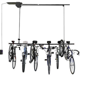 Proslat Garage Gator Eight Bicycle 220 lb Lift Kit 68221 Garage storage lift is safe and a great storage solution. A bike wall mount that is heavy duty and customizable