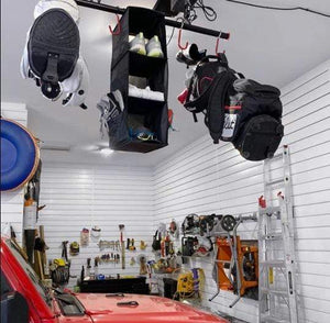 Proslat Garage Gator Golf Storage Lift - 220 lb 68223 Garage gator garage storage lift  can easily store up to 220 lb of your large items. 