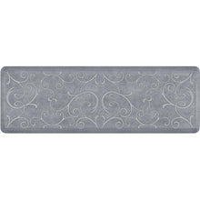 Load image into Gallery viewer, WellnessMats Bella Estates Shades of White 6&#39;X2&#39;X3/4&quot; An anti-microbial kitchen mat. An ergo mat that reduces impact on the legs and back. 
