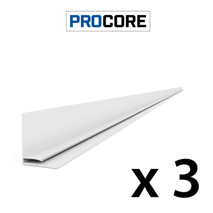 Proslat 8 ft. PROCORE PVC Top Trim 3 Pack 25223K