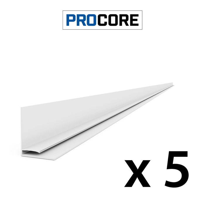 Proslat 8 ft. PROCORE PVC Top Trim 5 Pack 25225K