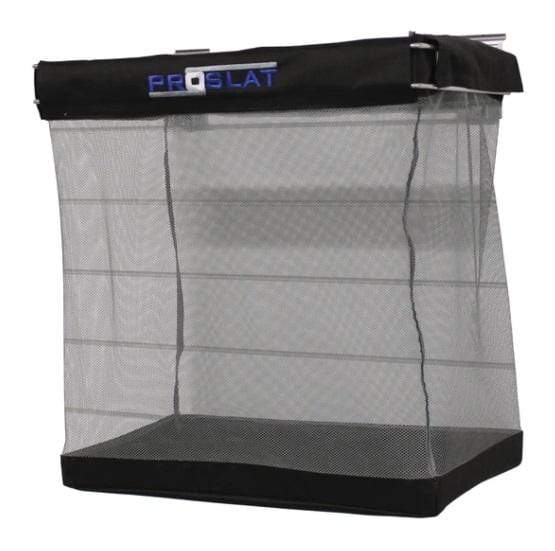Proslat Big Mouth Ball Basket 10032 Easily accessible garage slatwall for the busy lives of sports fanatics. Proslatwall is built strong that can hold up to 75 lb per sq. ft.