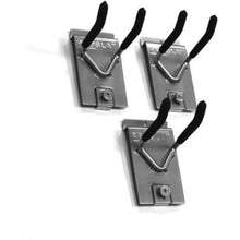 Load image into Gallery viewer, Proslat Heavy-Duty 4 in. Double Hook – 3 Pack 13011 Award winning proslat slatwall is designed to be modular, simple, and easy to install. Proslat slatwall panels come with a no-hassle lifetime warranty.