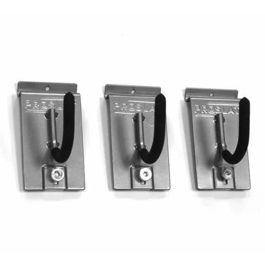 Proslat Heavy-Duty U Hook – 3 Pack 13017 Easily accessible garage slatwall for the busy lives of sports fanatics. Proslatwall is built strong that can hold up to 75 lb per sq. ft.