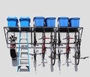 Proslat ProRack 12 ft. 60012k The Proslat tire storage rack is well engineered solution to help organize your extra tires and rims. Storage shelves that help you organized and create a great working space.