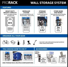 Load image into Gallery viewer, Proslat ProRack Optional Shelf 63020 The Proslat tire storage rack is well engineered solution to help organize your extra tires and rims. Storage shelves that help you organized and create a great working space.
