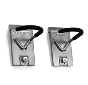 Proslat Vertical Bike Hook – 2 pack 13028 Easily accessible garage slatwall for the busy lives of sports fanatics. Proslatwall is built strong that can hold up to 75 lb per sq. ft.