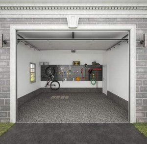 Ultimate Bundle - Charcoal 33509k Slatwall panels that are built strong and durable. Garage slatwalls are made of 90% recycled materials.